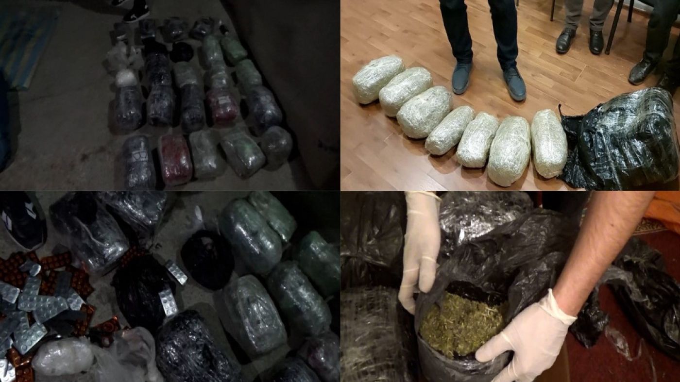 6.5 milyon manatlıq 150 kq narkotik dövriyyədən çıxarılıb - VİDEO