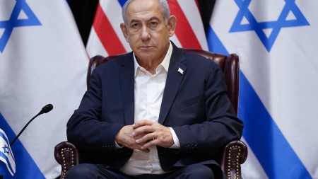 Vaşinqtonda Benyamin Netanyahu: onun oteli böcəklərlə aksiya ilə hədəfə alınıb