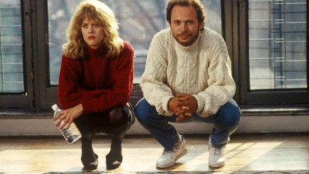 Meg Ryan və Billy Crystal Super Bowl reklamında məşhur "Harry Sally ilə tanış olanda" səhnəsini canlandırırlar