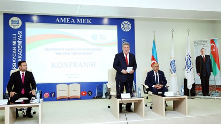 “Milli dövlətçilik və folklor” mövzusunda respublika elmi konfransı keçirilib