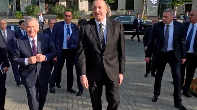 Fərid Əsgərov yeni vəzifəsində ilk dəfə görüntüləndi - VİDEO