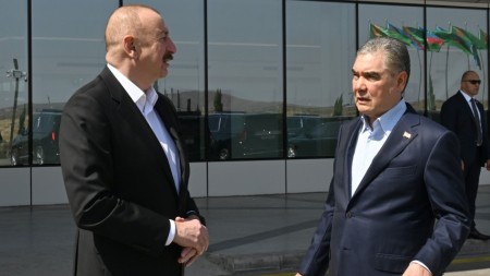 Berdiməhəmmədov Füzuliyə gəldi - FOTOLAR