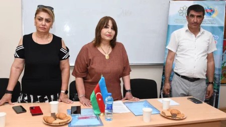 Masallıda şəhid ailələri və vətən müharibəsi iştirakçıları ilə görüş