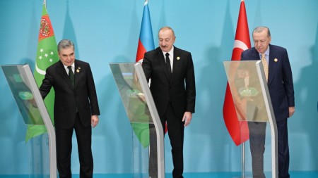 Füzulidə tikiləcək məscidin təməli qoyuldu - FOTOLAR