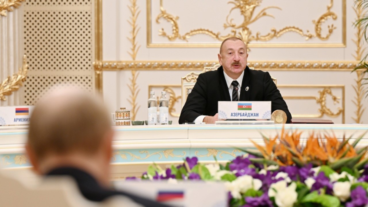 Prezident MDB liderlərinin iclasında çıxış etdi - Tam mətn - FOTOLAR/YENİLƏNİB