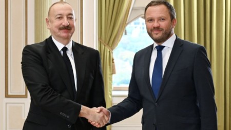 İlham Əliyev Marqus Tsahknanı qəbul etdi - FOTOLAR