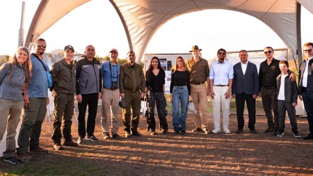 Leyla və Arzu Əliyevalar Axar-Baxar Milli Parkının açılış mərasimində - FOTOLAR