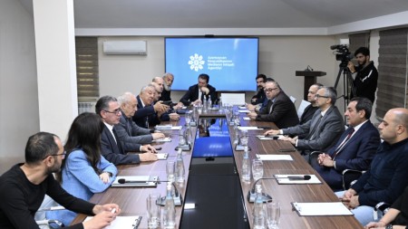 MEDİA-da türkiyəli jurnalistlərlə görüş keçirildi - FOTOLAR