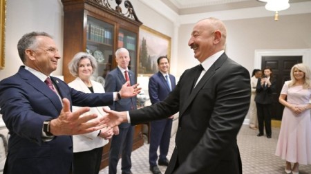 Trampın xüsusi nümayəndəsi İlham Əliyevdən danışdı - "Heyrətamiz liderdir" - VİDEO