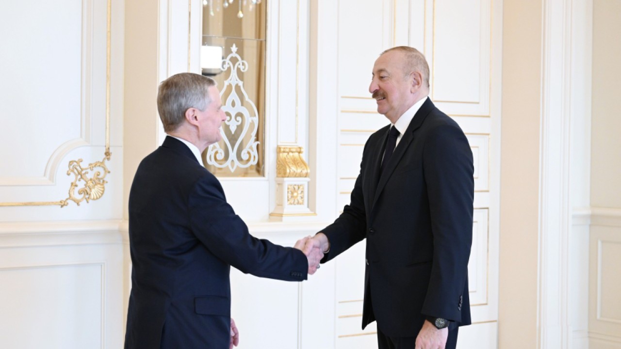 İlham Əliyev qəbul keçirdi - FOTOLAR