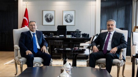 Xələfov-Fidan görüşü oldu - FOTO