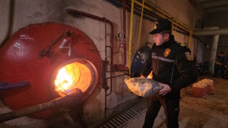 Naxçıvanda külli miqdarda narkotik vasitə məhv edilib