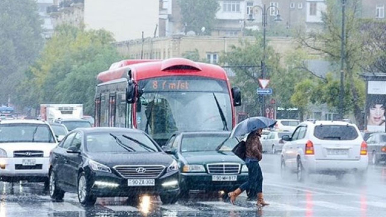 Bakıya yağış, rayonlara qar yağacaq - SABAHIN HAVASI