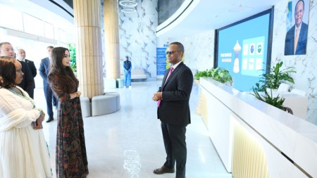 Leyla Əliyeva Efiopiyada “MESOB” dövlət xidməti mərkəzində olub - FOTOLAR