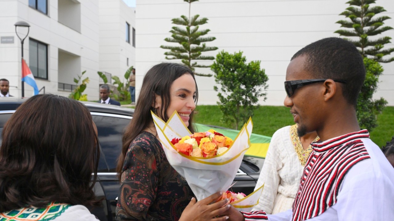 Leyla Əliyeva Əddis-Əbəbədə bir sıra sosial və mədəni obyektlərlə tanış olub - FOTOLAR