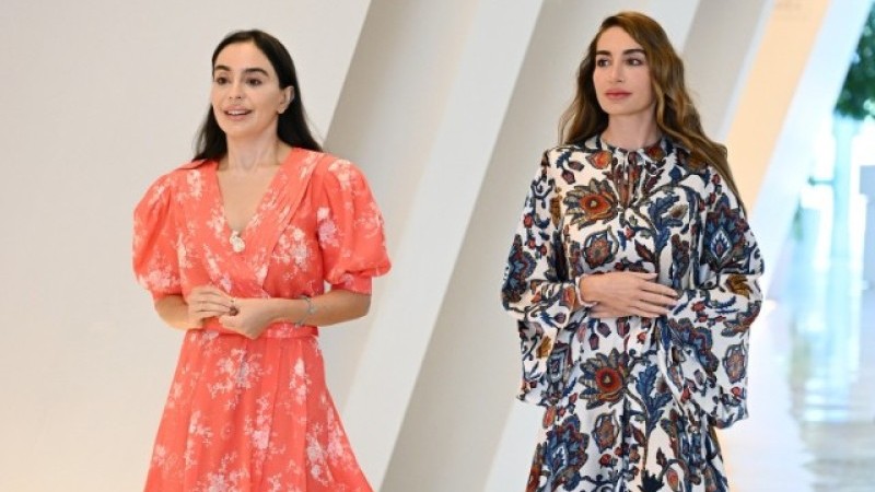 Leyla Əliyeva bacısını təbrik etdi - FOTO