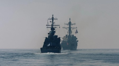 ABŞ və İsrailin Hərbi Dəniz Qüvvələri Qırmızı dənizdə birgə təlimlər keçirib