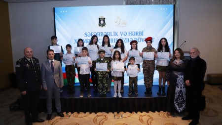 SHXÇDX “Vətənə xidmət uşaqların gözündə” adlı tədbir keçirdi 