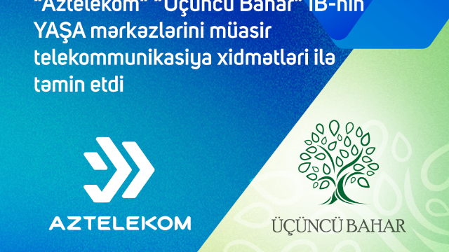 “Aztelekom” bu mərkəzləri müasir telekommunikasiya xidmətləri ilə təmin edib