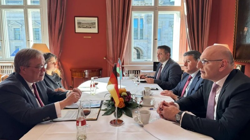 Elçin Əmirbəyov Almaniyanı azad olunan ərazilərdəki minatəmizləmə sahəsində dəstəyə dəvət edib 