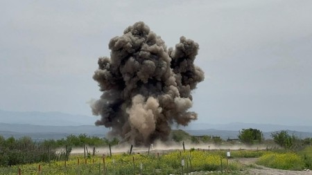 Müdafiə Nazirliyi partlayış səsləri ilə bağlı xəbərdarlıq etdi