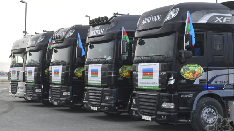 Azərbaycan İrana növbəti dəfə humanitar yardım göndərir