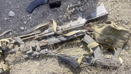 Qanunsuz saxlanılan silahlar aşkarlandı 