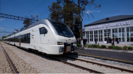 Kürdəmirə qatarla getmək istəyənlərin NƏZƏRİNƏ! - FOTO