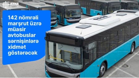 Masazır sakinlərinə şad xəbər: Avtobuslar yenilənir 