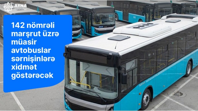 Masazır sakinlərinə şad xəbər: Avtobuslar yenilənir 