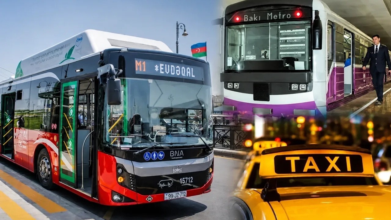 Bakıda bütün avtobuslar və taksilər metro ilə birləşdirilir? - AÇIQLAMA