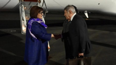 Sahibə Qafarova Özbəkistana GETDİ