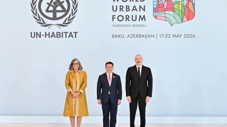 Prezident WUF13-ün açılış mərasimində - CANLI