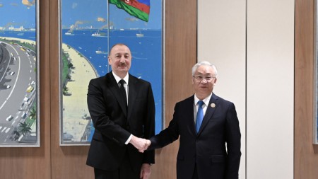 Prezident Can Quoçini qəbul etdi - FOTOLAR