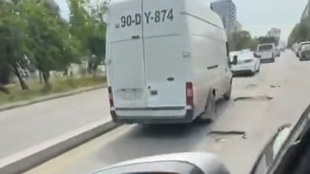 Xırdalanın mərkəzi yolundakı vəziyyətlə bağlı - Rəsmi açıqlama