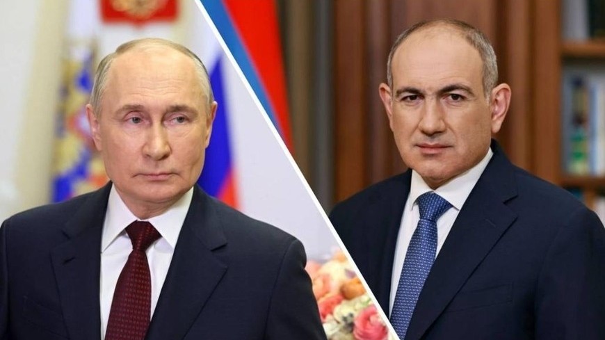 Putin Paşinyanla telefon danışığı aparıb