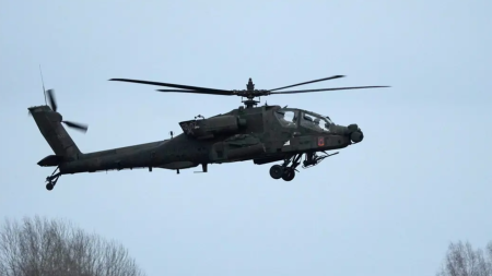 ABŞ ilk dəfə Hörmüzdə “Apache” itirdi