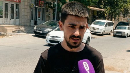 Üstündən avtobus keçən qadının nəvəsi danışdı - VİDEO