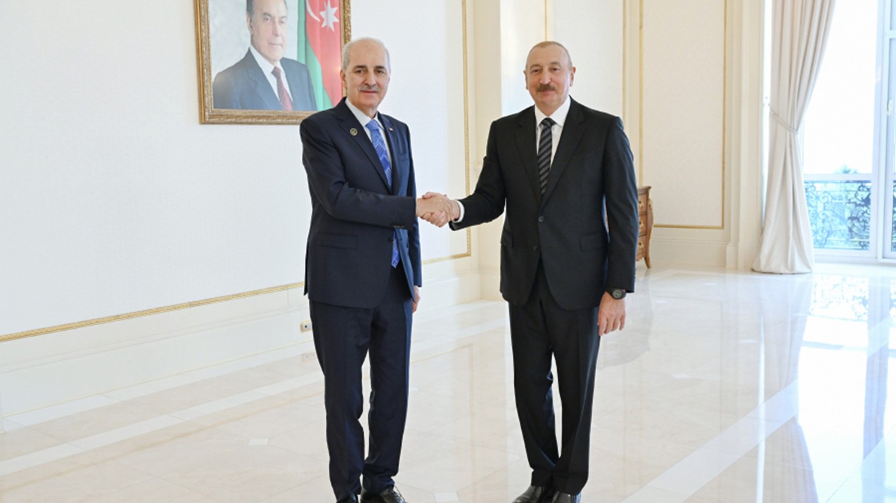 Prezident Numan Kurtulmuşu qəbul etdi