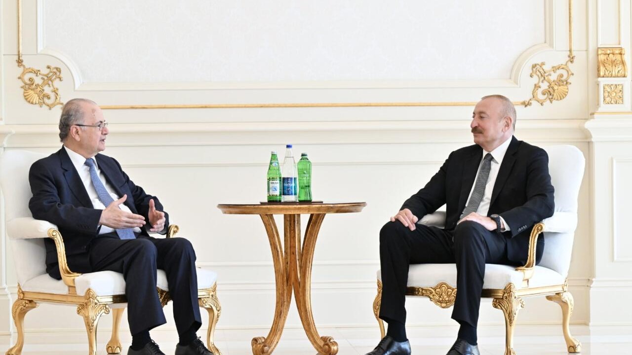 Prezident İlham Əliyev Fələstinin Baş nazirini qəbul edib