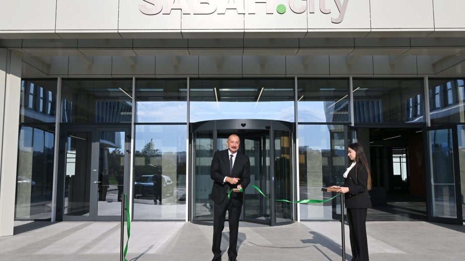 Prezident “SABAH.city"nin birinci mərhələsinin açılışında - FOTOLAR