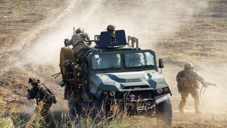 Üç ölkənin hərbi qulluqçuları taktiki fəaliyyətləri yerinə yetirdi