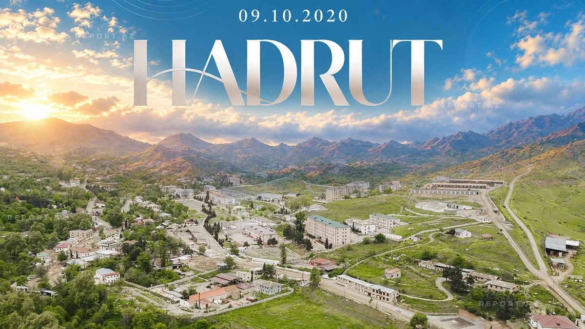 Hadrutun işğaldan azad olunmasından 6 İL ÖTÜR