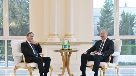 İlham Əliyev ilə İsrail Prezidenti arasında görüş olub