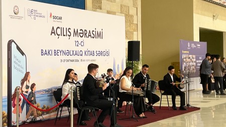XII Bakı Beynəlxalq Kitab Sərgisi açıldı